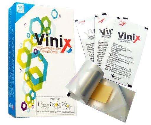 Tem ngậm vinix 100mg chính hãng cam kết hiệu quả