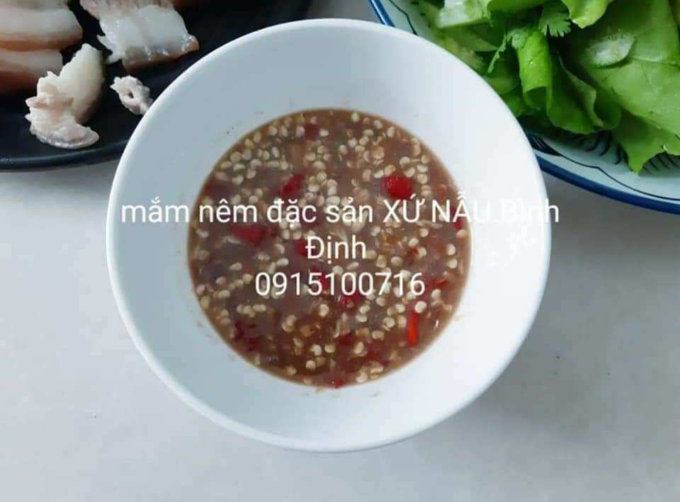 Combo 2chai mắm nêm đặc sản XỨ NẪU Bình Định (2chai)