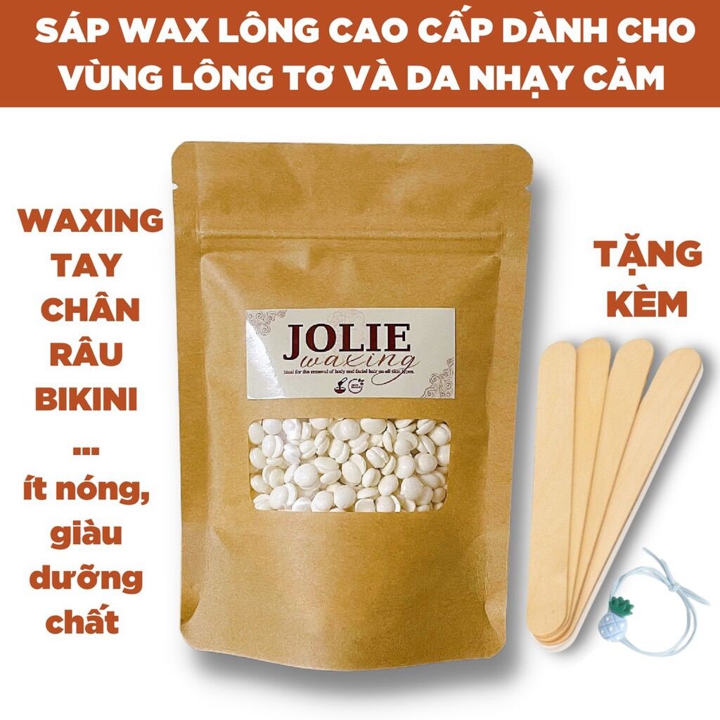 Sáp wax lông, sáp wax nóng hạt đậu dòng premier hard wax beans nhập khẩu cao cấp 100gr