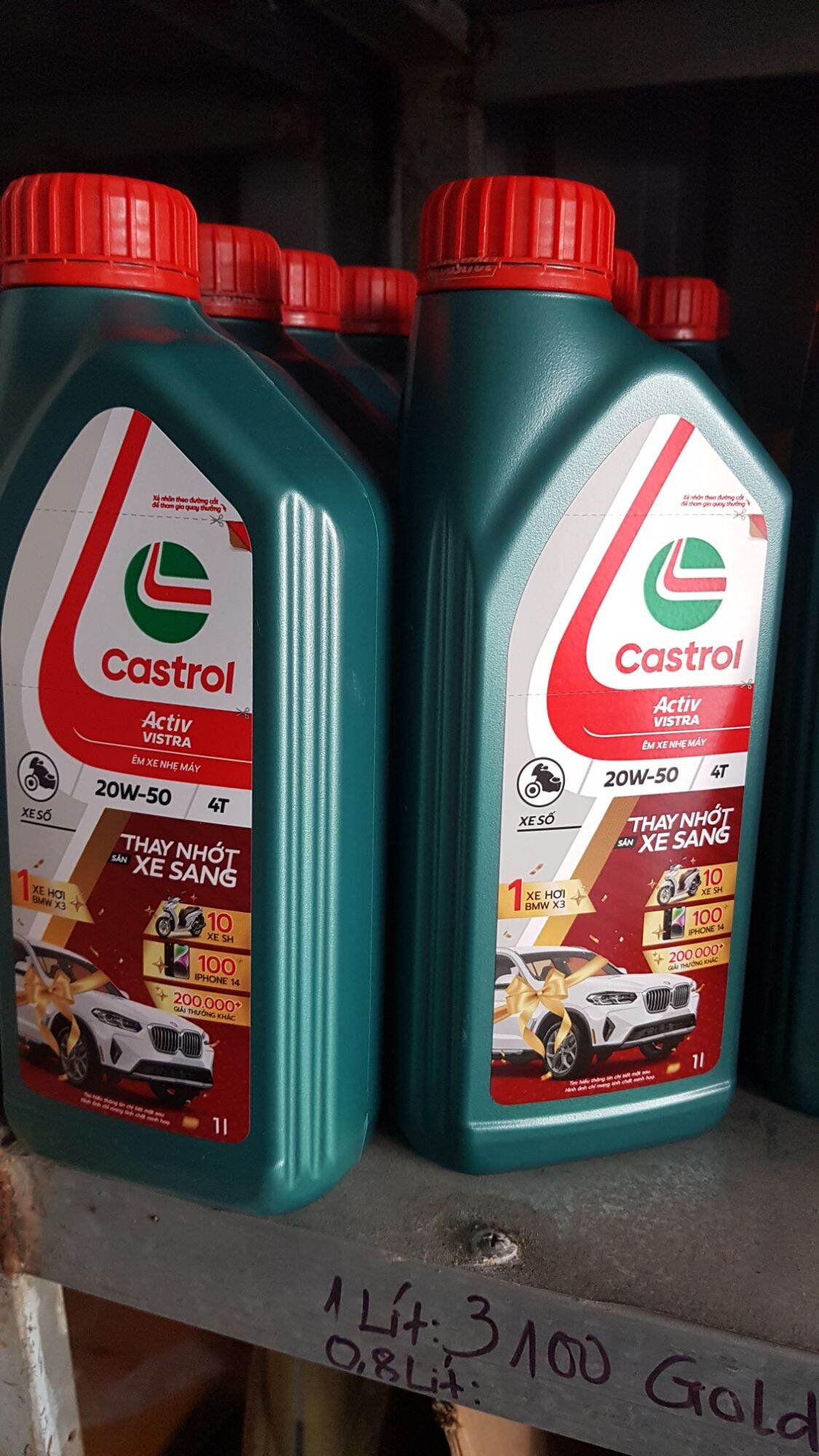 Nhớt CASTROL ACTIV VISTRA 1L