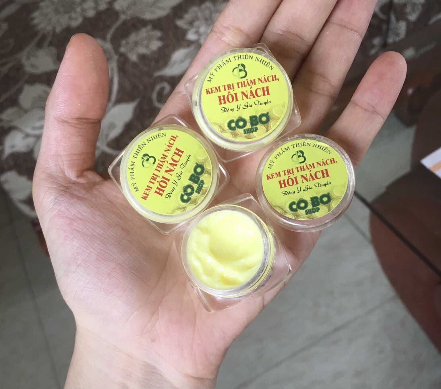 [TẶNG CỘT TÓC] Kem triệt hôi nách, thâm nách cô Bơ