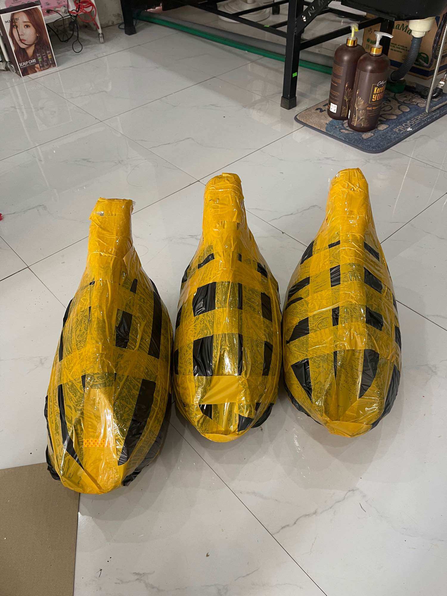 Làn tre dùng cho gà chọi