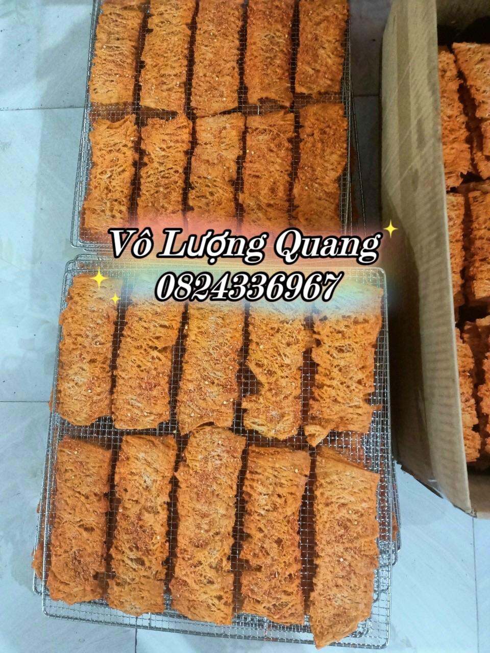 Khô mực miếng chay Vô Lượng Quang 35k/bịch