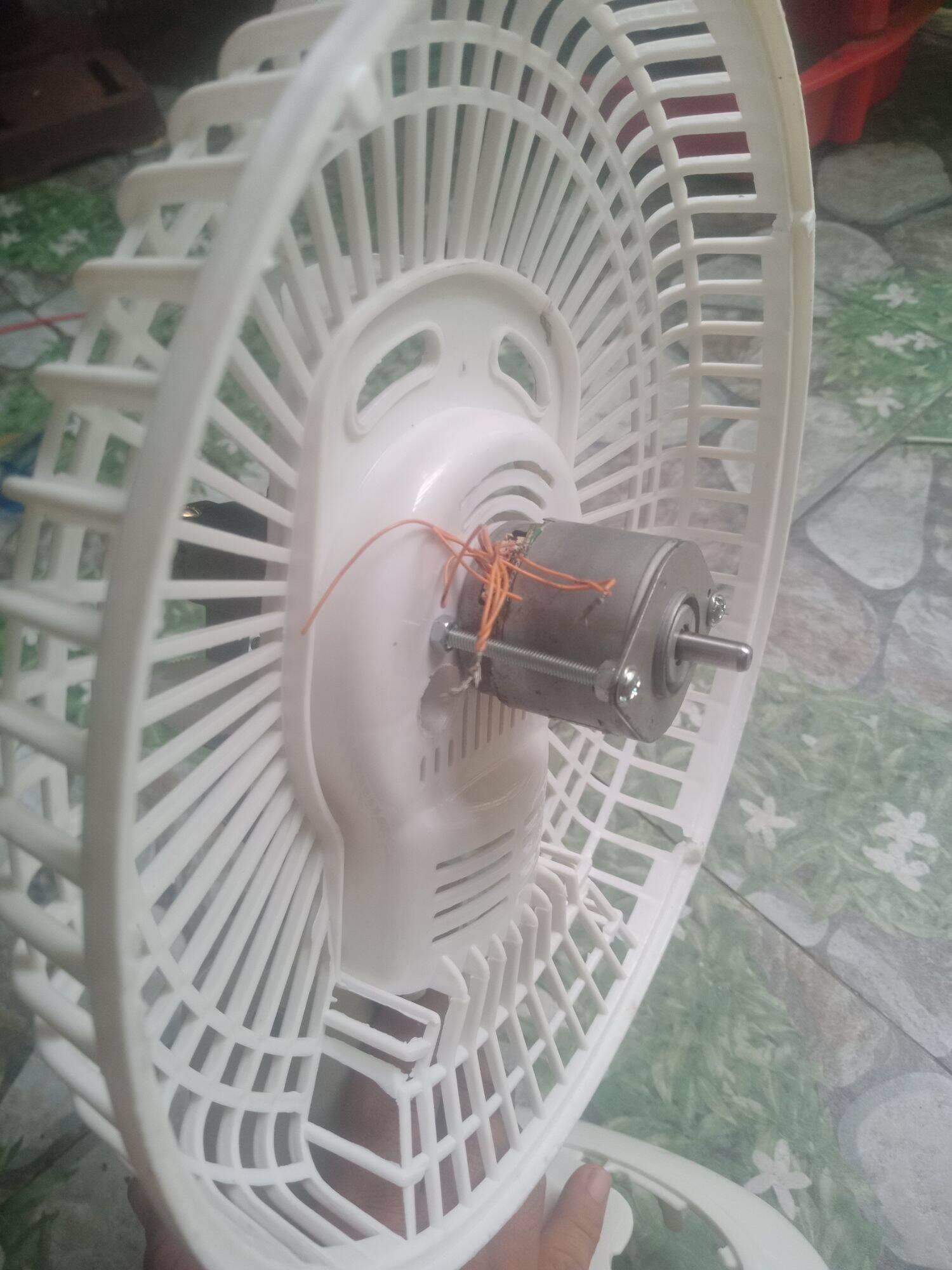 combo chế quạt bàn b2 sử dụng điện acquy (motor không chổi than)