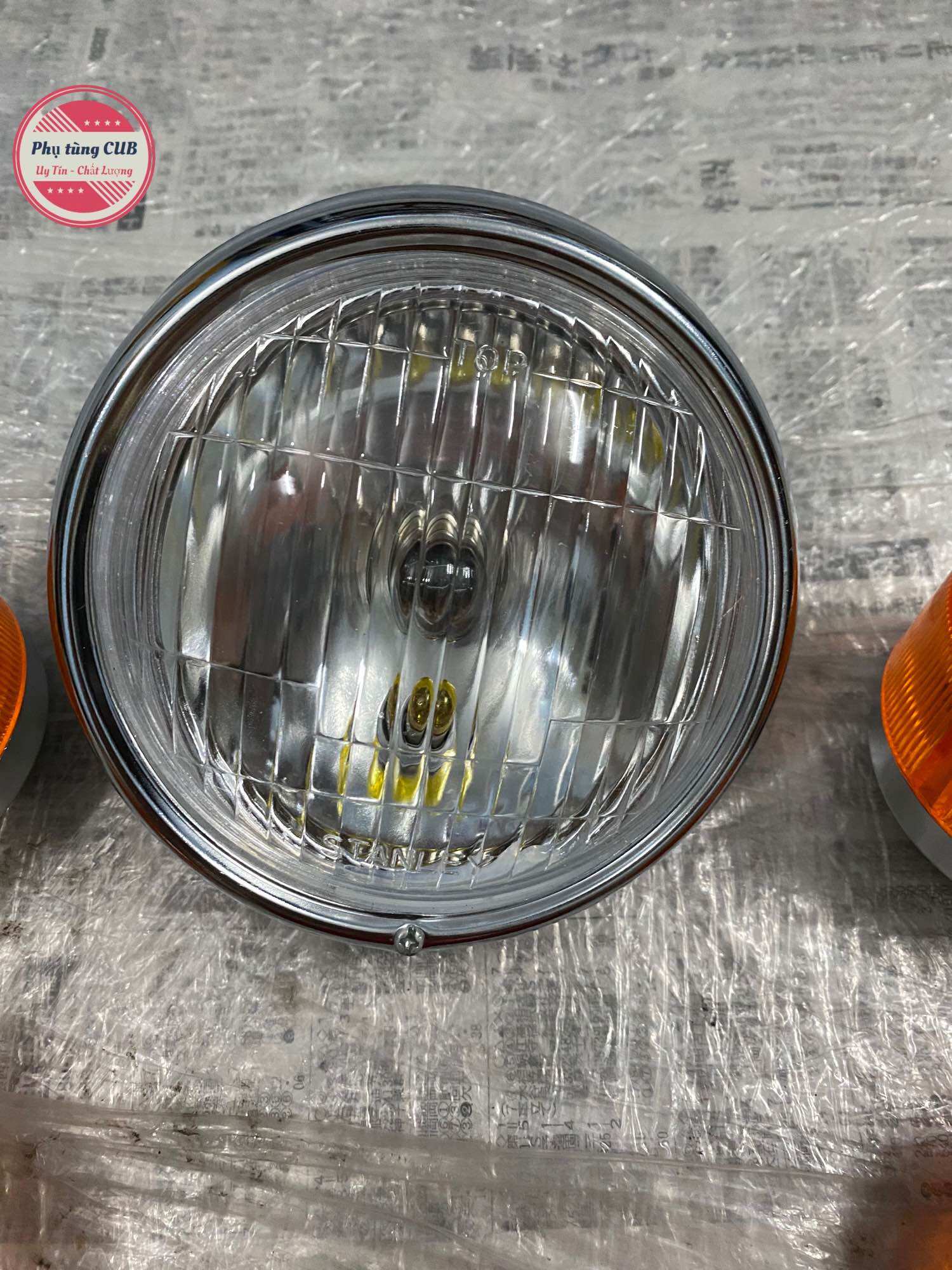 Bộ đèn xe cub 81/70 loại tốt