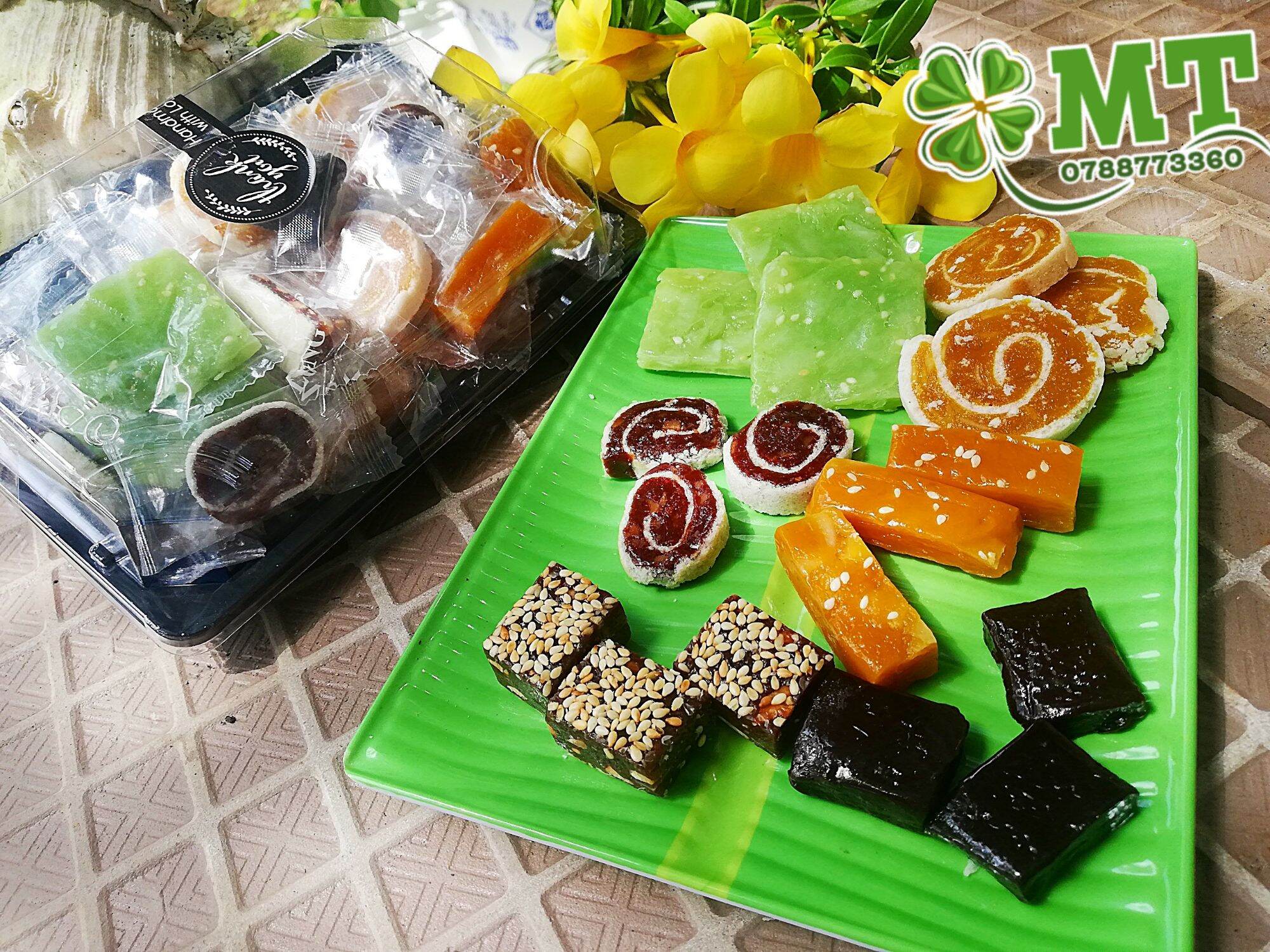 Kẹo dừa Bến Tre mix nhiều vị 500g