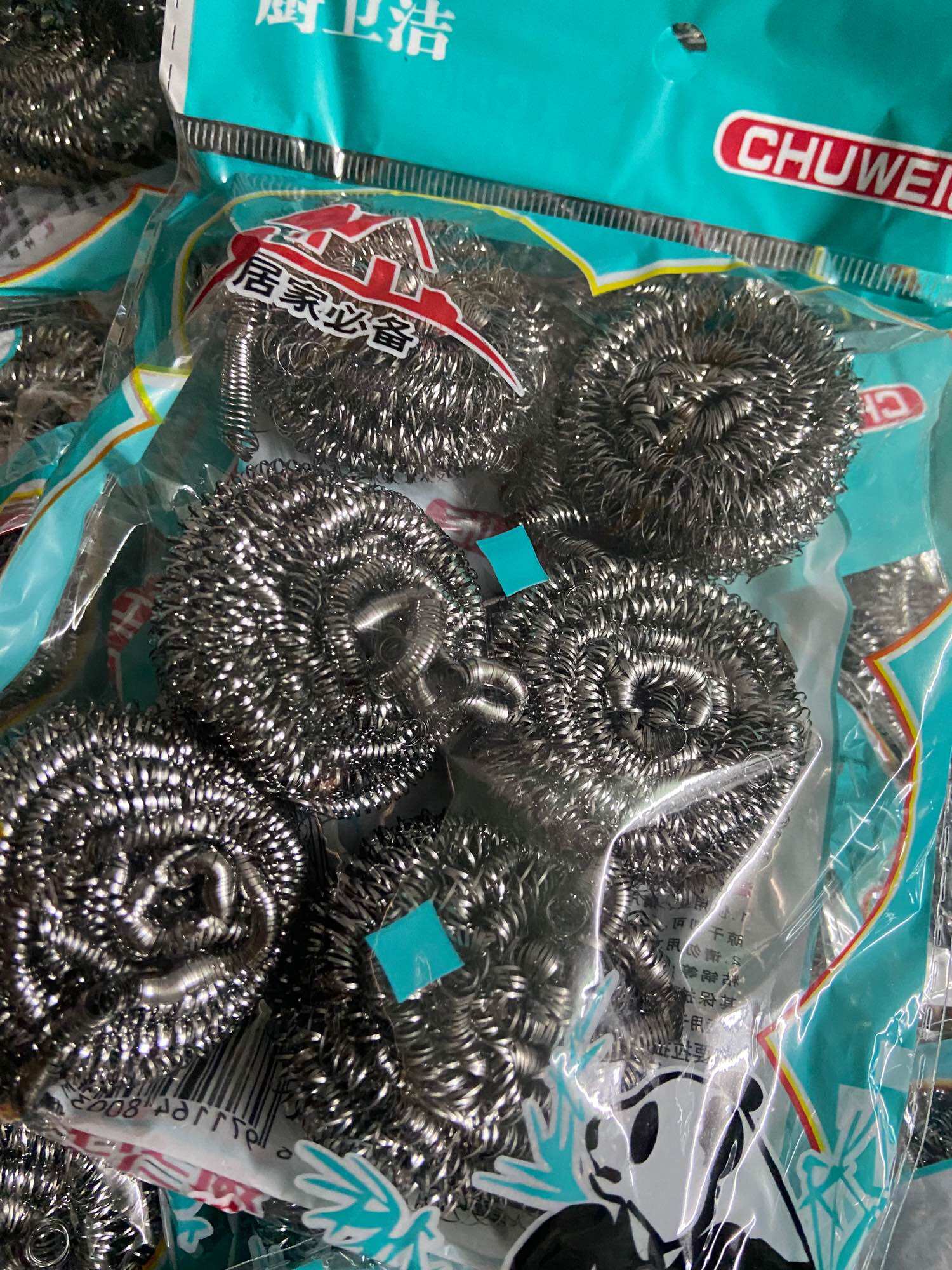 [Set 6 cái] Cước chà xoong nồi inox