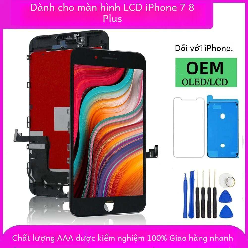 Màn Hình Thay Thế Màn Hình LCD iPhone 7 8 Plus Với Bộ Số Hóa Cảm Ứng 3D Màn Hình Điện Thoại Di Động OLED Điện Dung Cho Apple