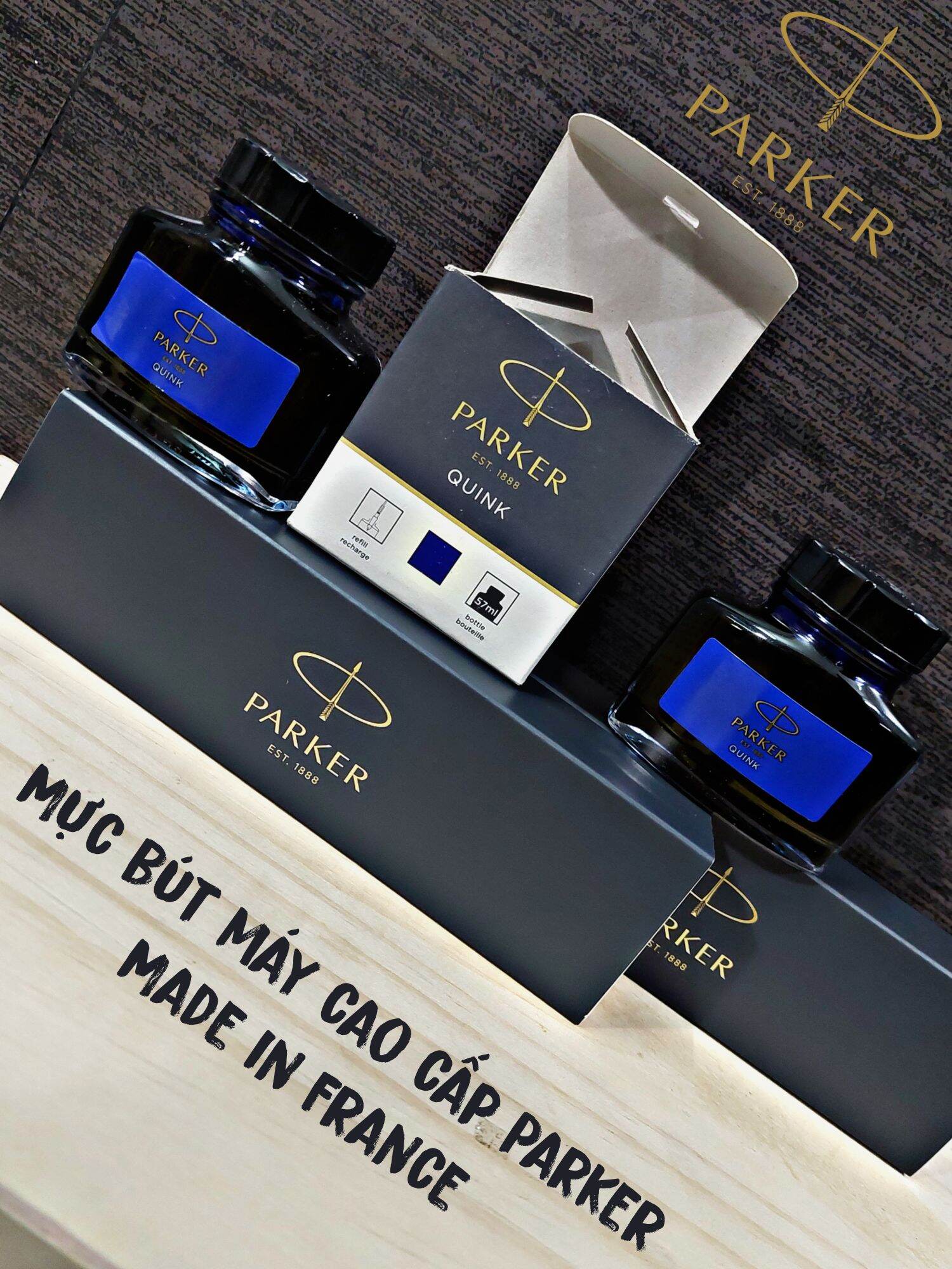Mực bút máy cao cấp Parker . Made in France