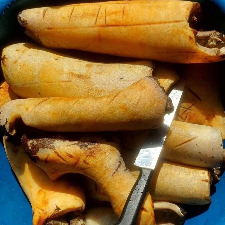 Da trâu muối chua  ( túi 500gr) Đặc sản Tây Bắc