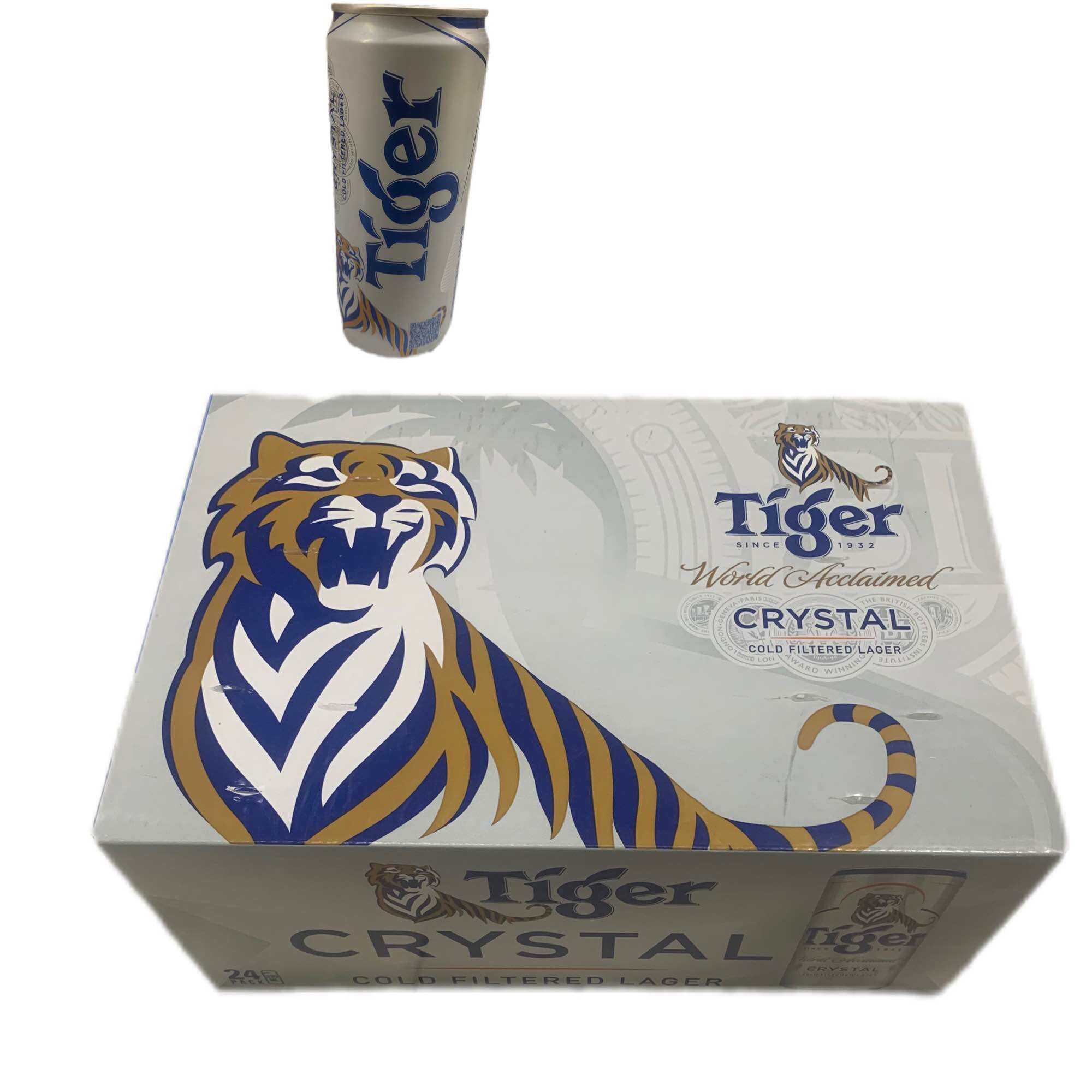 Bia Tiger Crystal thùng 24 lon 330 ml