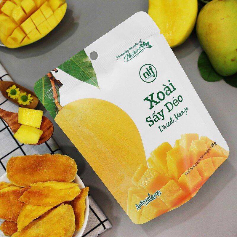Xoài thơm sấy dẻo siêu ngon 75g nhiều dinh dưỡng hoa quả sấy đồ ăn vặt heathy