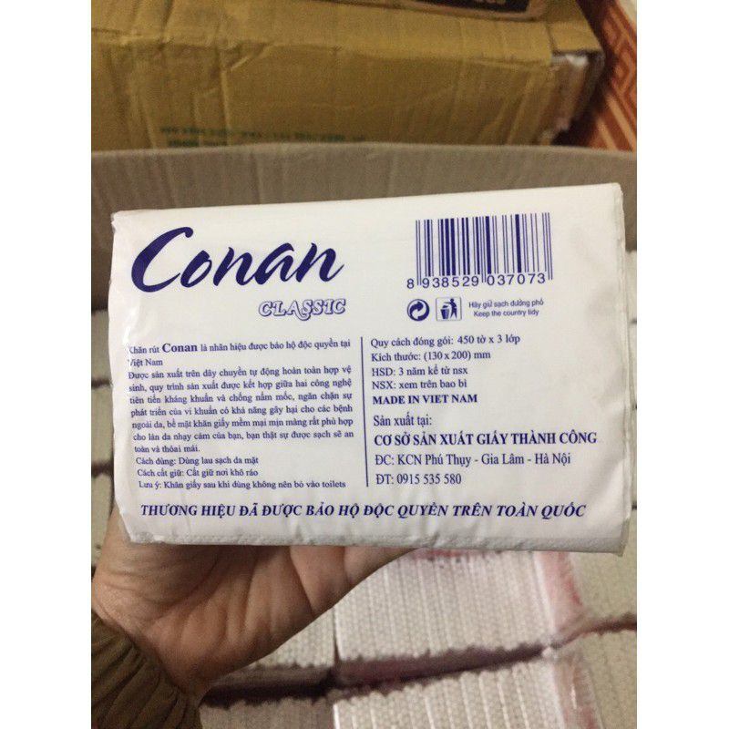 Khăn rút Conan(450 tờ)
