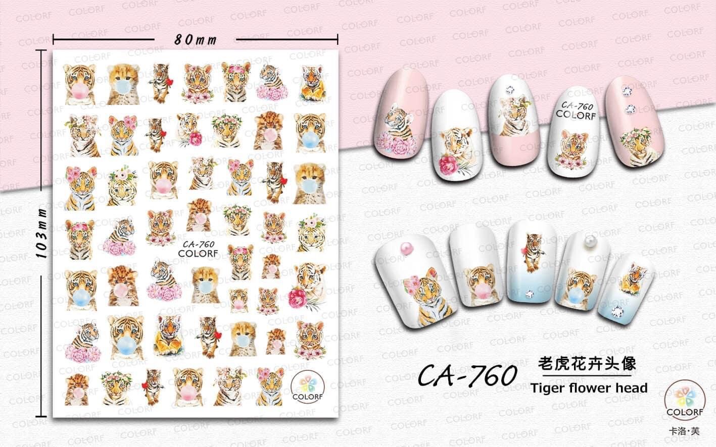 Sticker hổ tết 2022