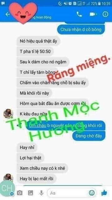 [ Chính Hãng ] Nước Xúc Miệng Thanh Mộc Hương 500ml