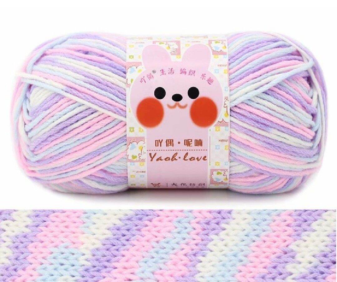 - len yaoh love wool 3mm - len sợi thực vật mềm mịn - thích hợp đan khăn