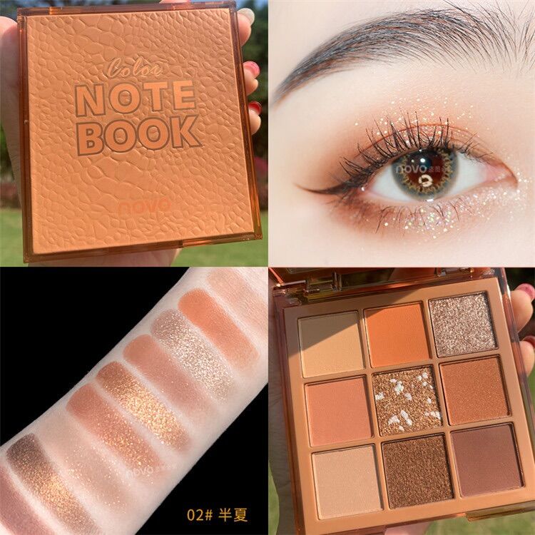 Bảng Phấn Mắt Novo Color Note Book