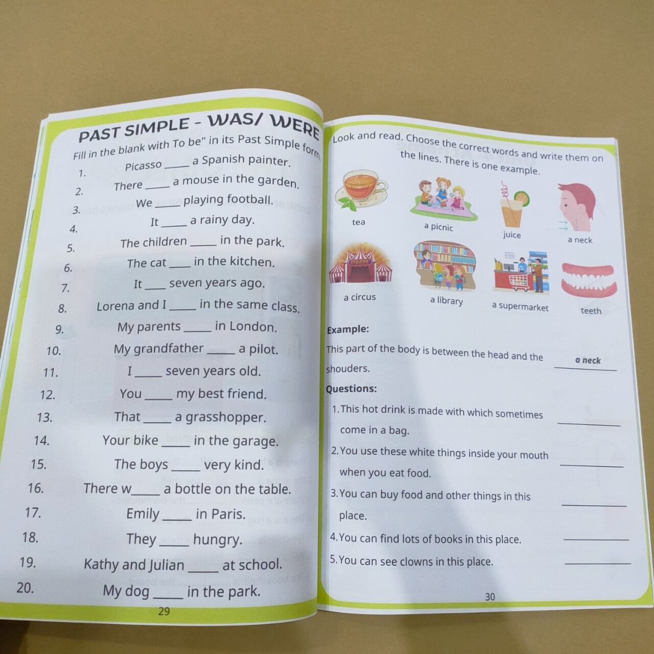 Get ready for Movers -grammar and vocabulary