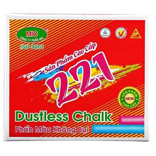 Phấn mic không bụi 100 viên màu