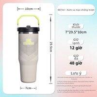 STANLEY | Cốc Nước 1500ml Thép Không Gỉ Cách Nhiệt Có Ống Hút Gập Chống Rò Rỉ Dùng Tại Nhà Văn Phòng Xe Hơi