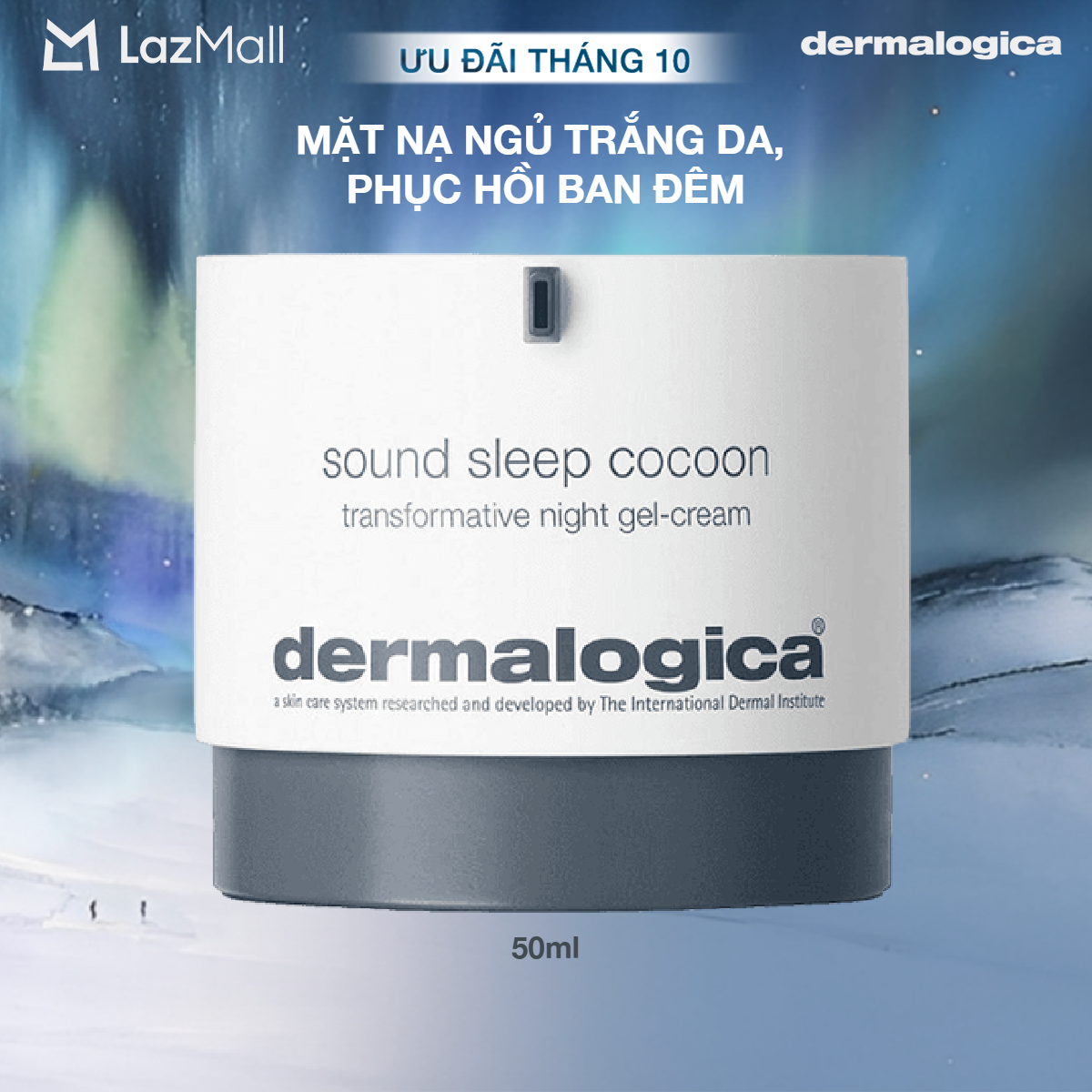 Kem dưỡng phục hồi Dermalogica Sound Sleep Cocoon 50ml cho da rạng rỡ