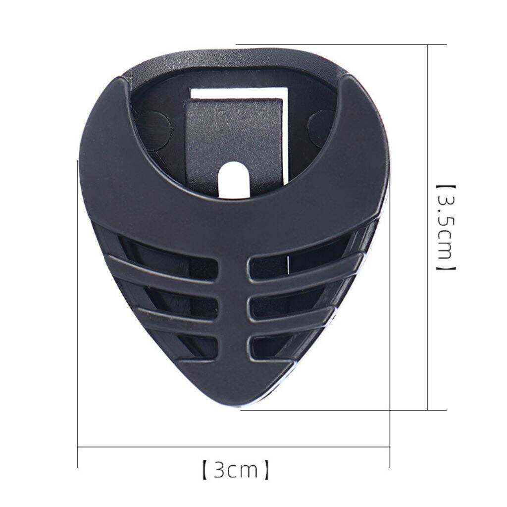 Hộp đựng phím đàn guitar mẫu giọt nước màu đen - Pick holder hộp pick guitar - Duy Guitar Store phụ kiện guitar Sale rẻ dưới 49K