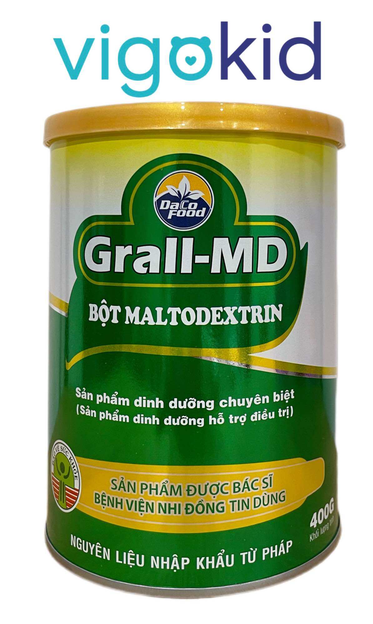 BỘT MALTOSE DEXTRIN CỦA NHI ĐỒNG 2 CHO TRẺ BIẾNG ĂN SUY DINH DƯỠNG - LON 400G