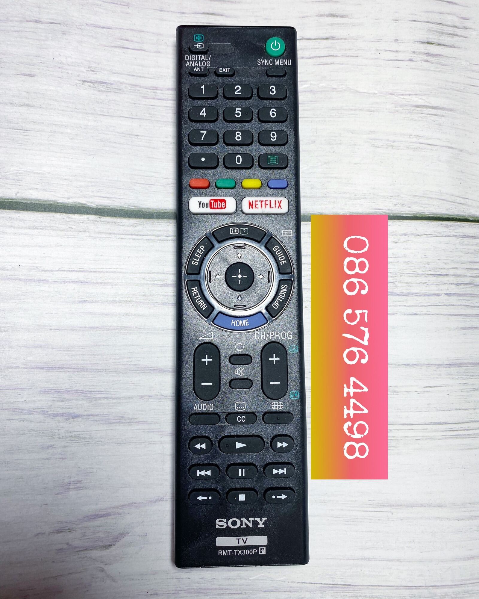 Bảng giá ĐIỀU KHIỂN TV SONY TX-300P ĐA ĐĂNG DÙNG CHUNG MỌI DÒNG SONY