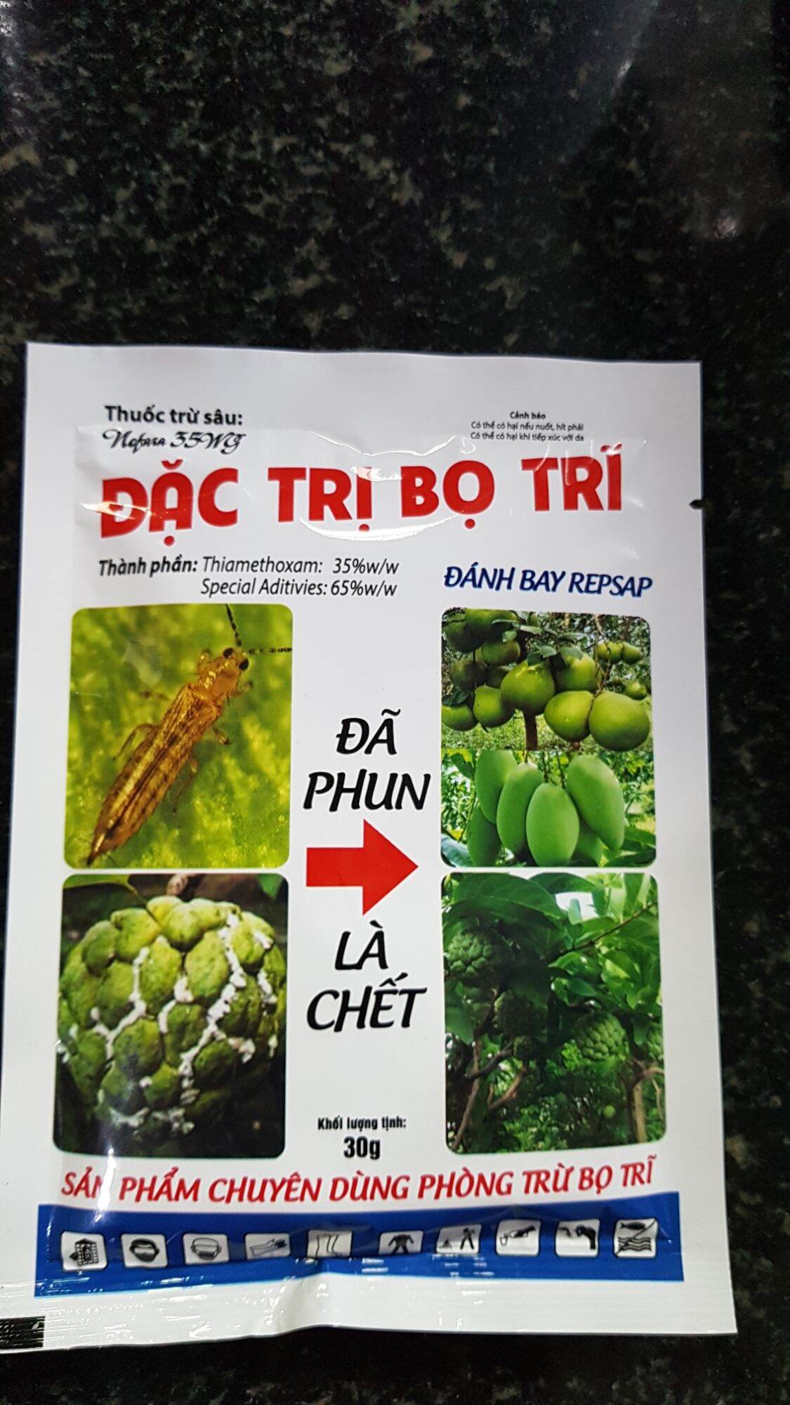 Thuốc trừ bọ trĩ, rầy, bọ nhảy, sâu vẽ bùa