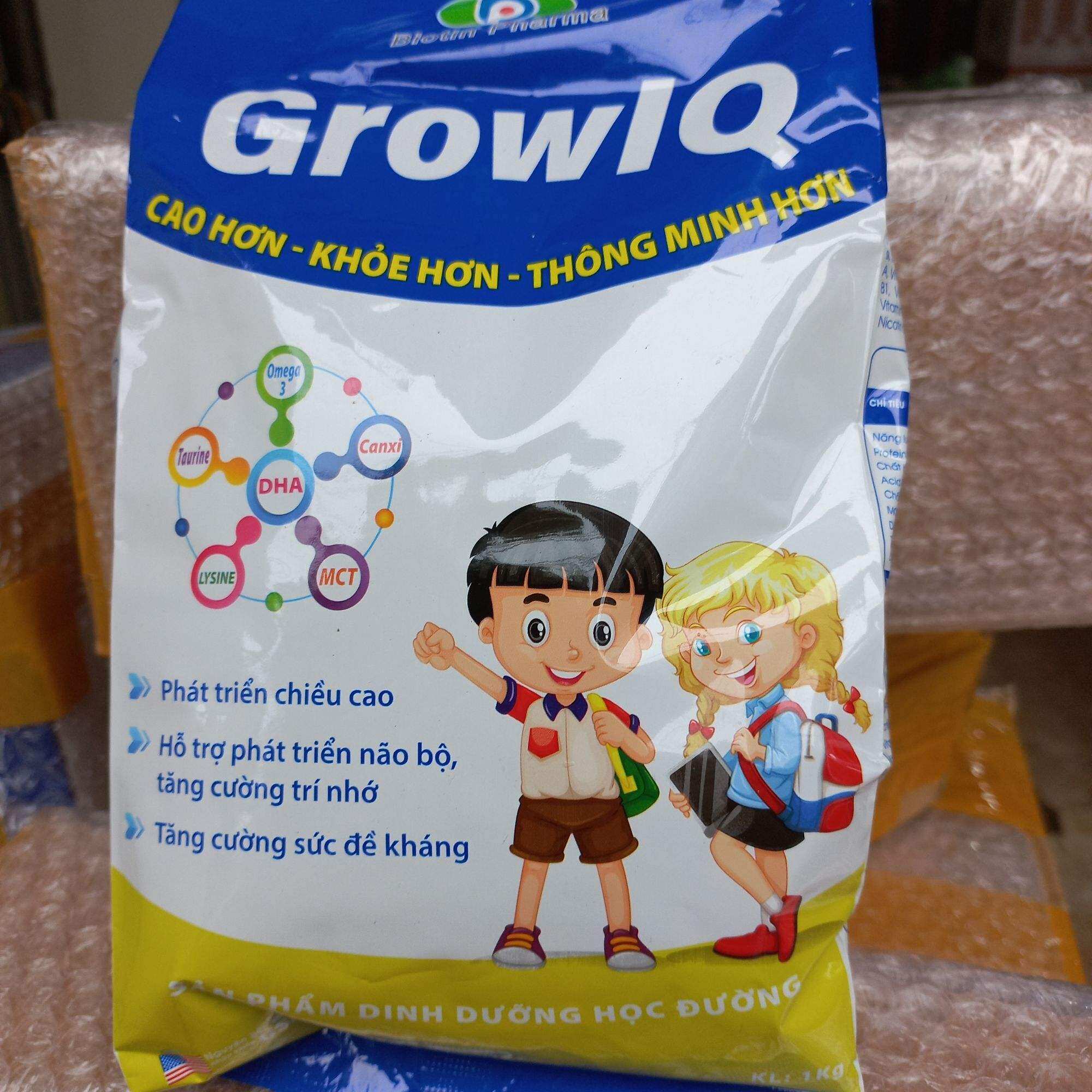 SỮA BỘT 1kg/1 BỊCH  GROW IQ