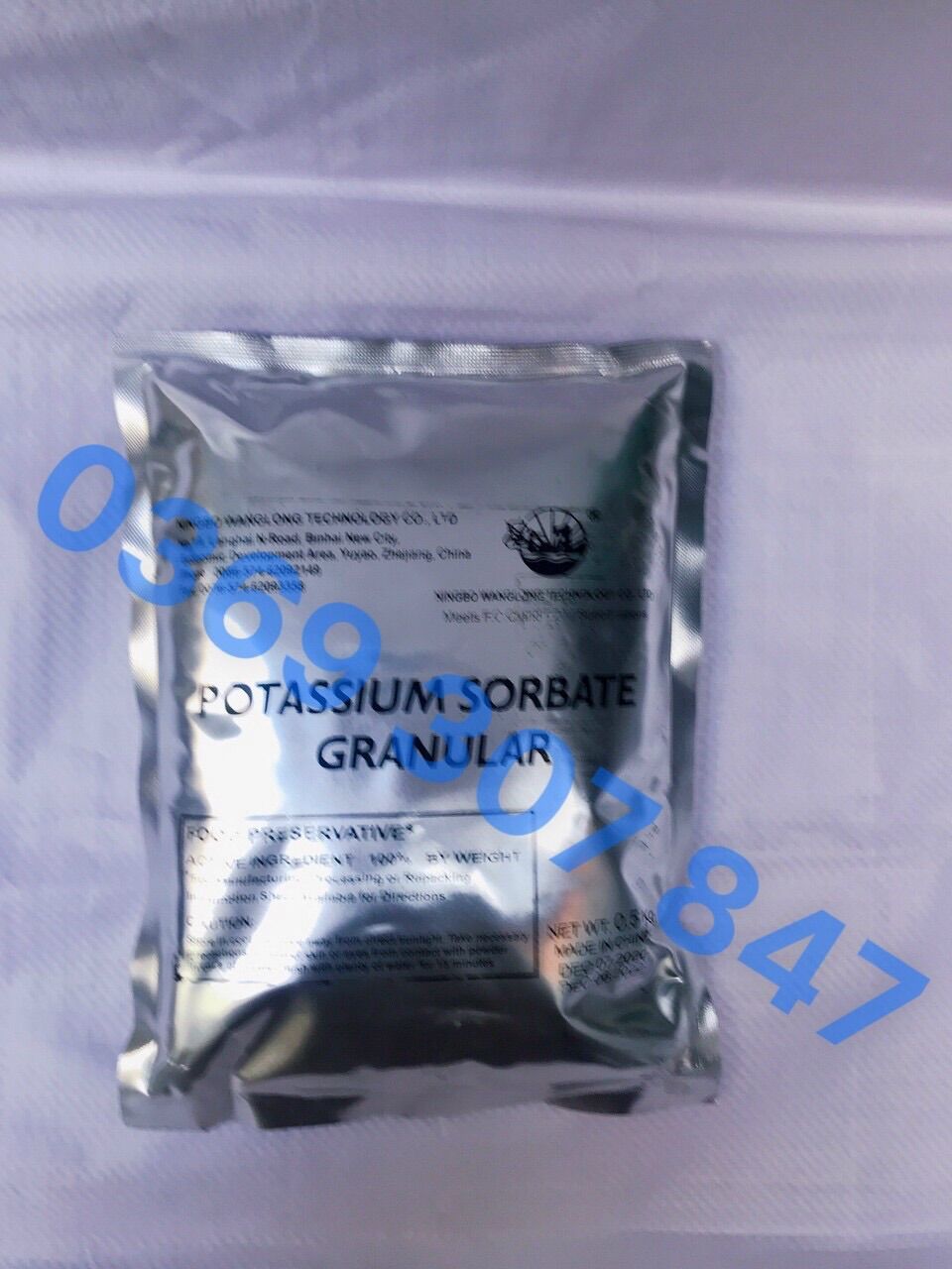 POTASSIUM SORBATE - PHỤ GIA BẢO QUẢN THỰC PHẨM
