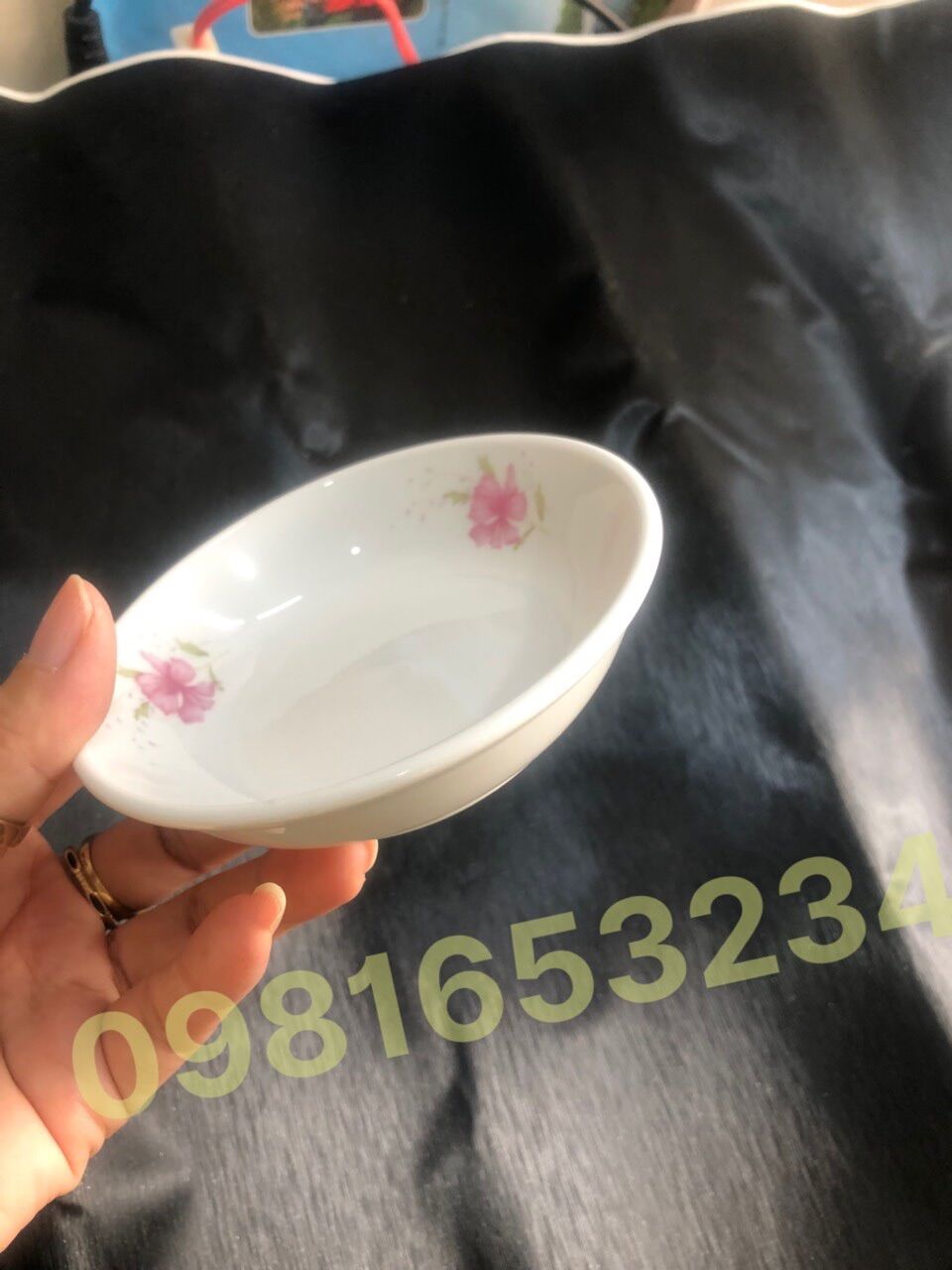 Chén lắc tài xỉu | Chén Ck hoa văn