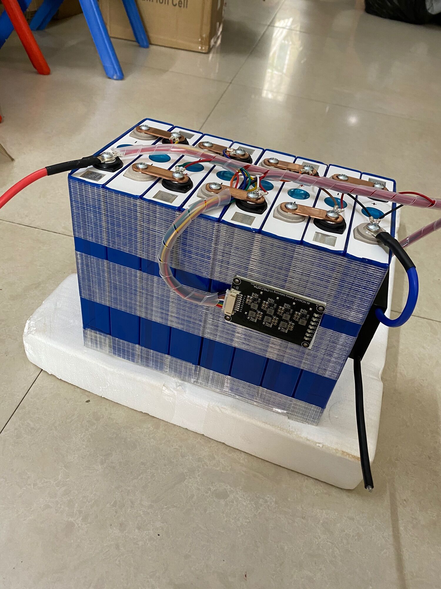 Pin lifepo4 24v 56ah eve mới sẵn sử dụng