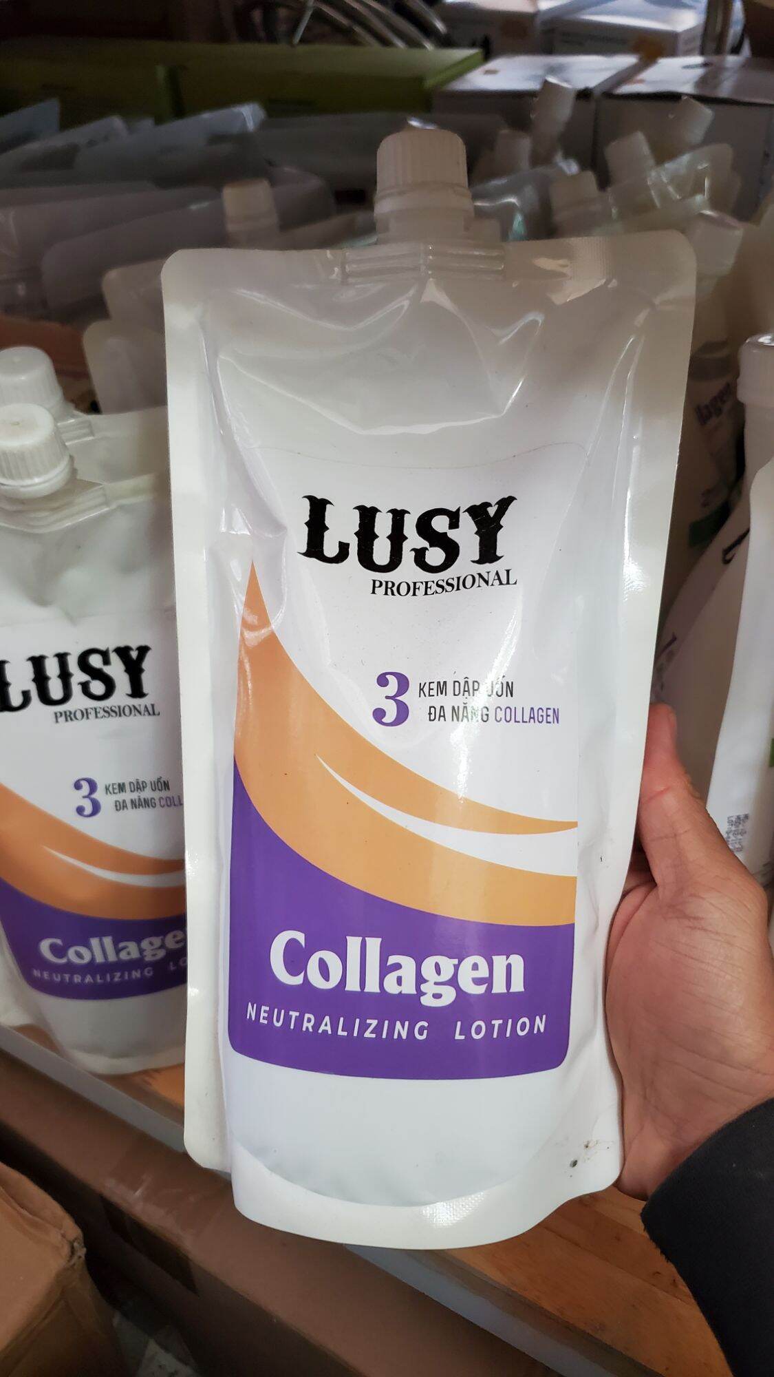 Uốn Duỗi đa năng Collagen LUSY 123 1000ml