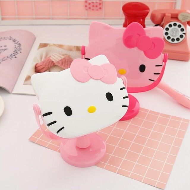 Gương để bàn Hello Kitty