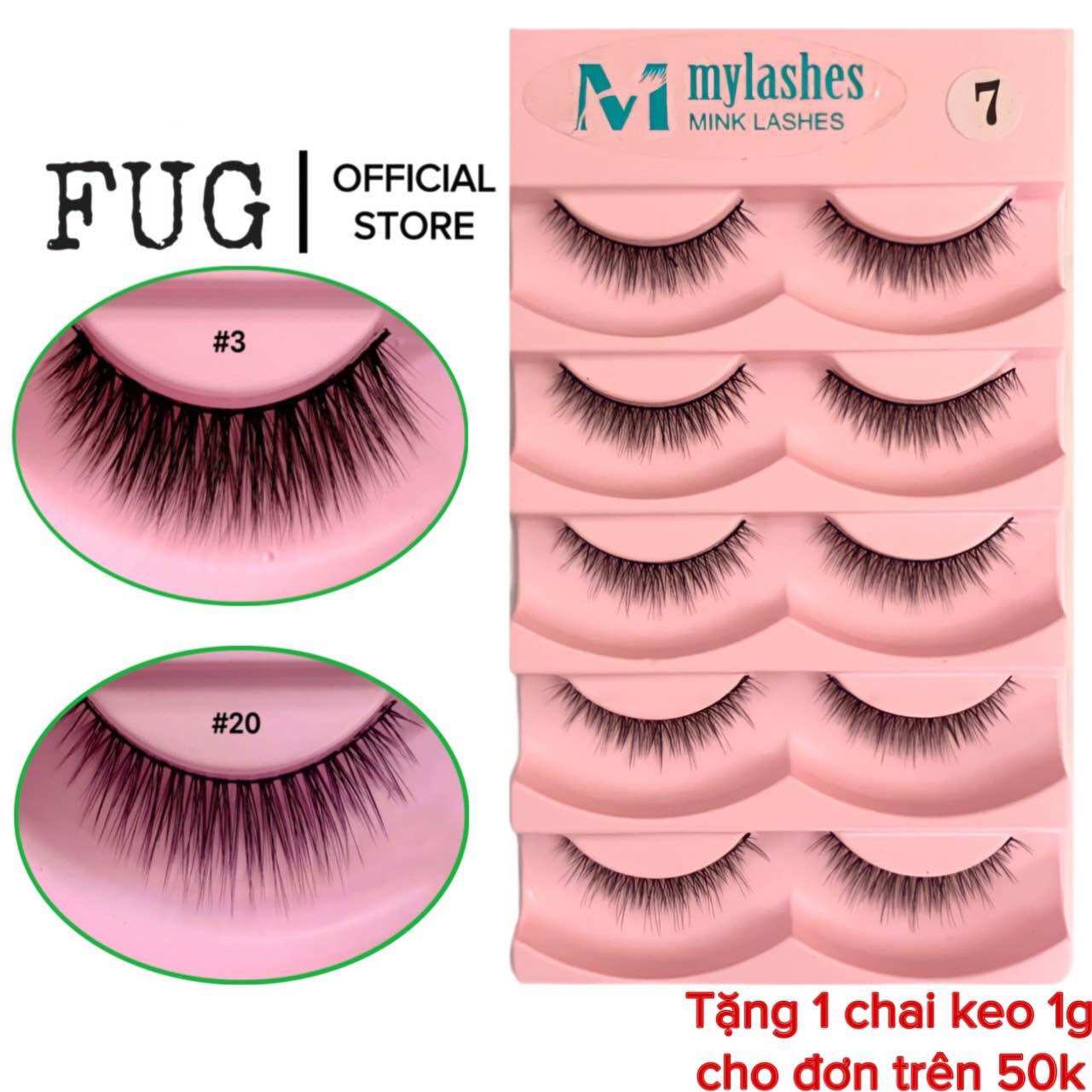 Mi chồn, lông mi giả chồn loại tự nhiên MY LASH với các mẫu HOT nhất thị trường