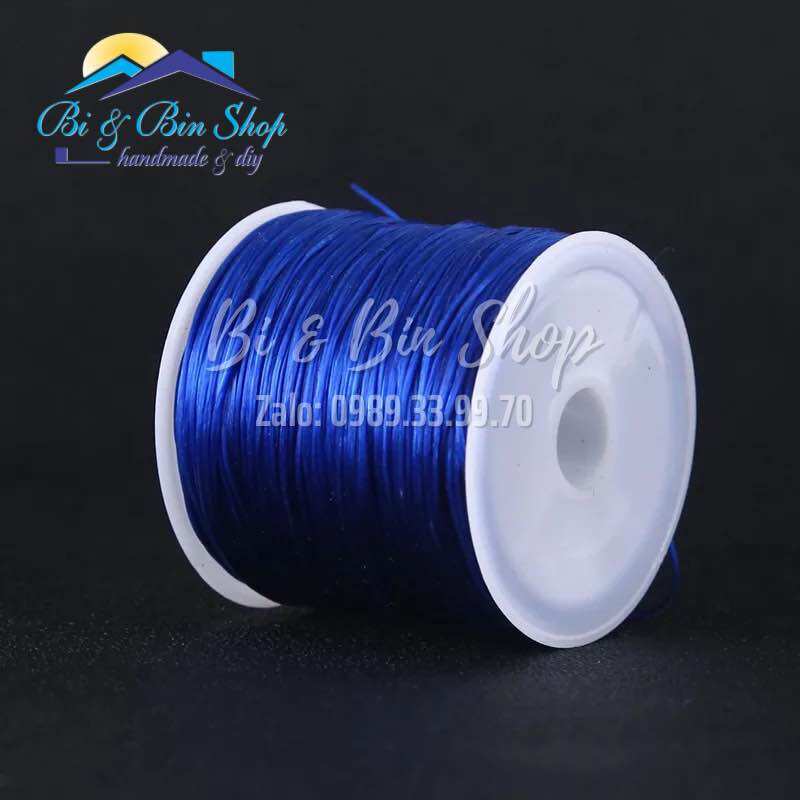 [HCM]Dây Cước Thun Lụa Co Giãn Nhiều Màu Làm Vòng Đeo Tay