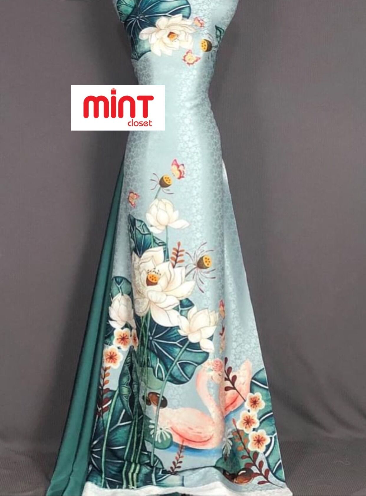 Vải gấm lụa cao cấp mã 021121