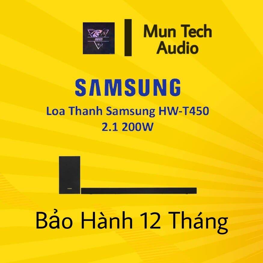 Loa thanh Samsung HW-T450 2.1 200W Chính hãng mới 100% thumbnail