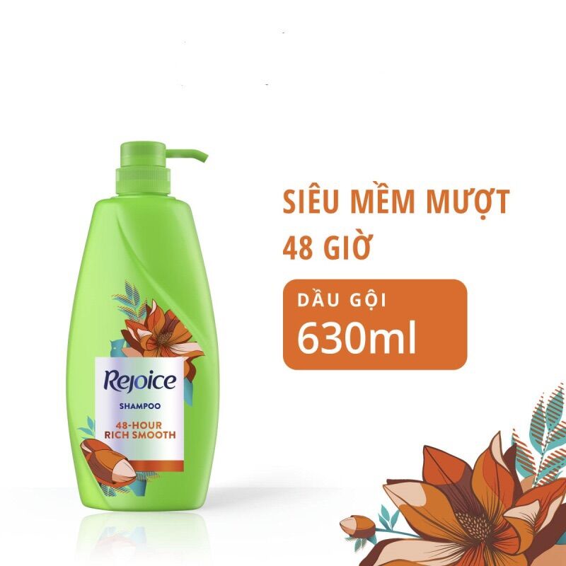Dầu gội Rejoice shampoo-48-hour rich smooth aieeu mềm mượt đến 48 giờ