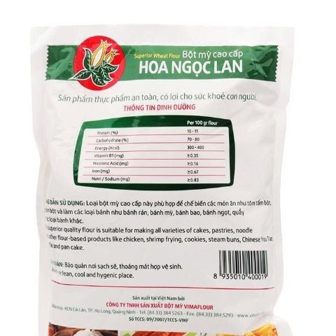 Bột mì Hoa Ngọc Lan 500gr