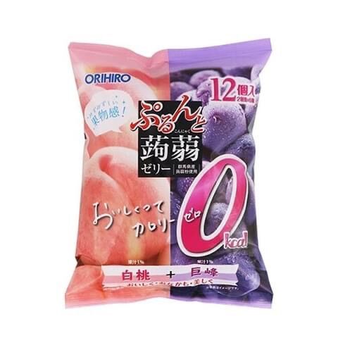 Thạch rau câu Orihiro , thạch rau câu trái cây Mix vi