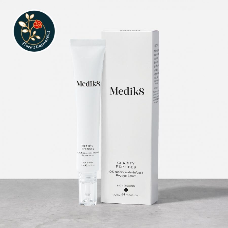 Serum Đa Chức Năng Medik8 Clarity Peptides 10% Niacinamide 30Ml