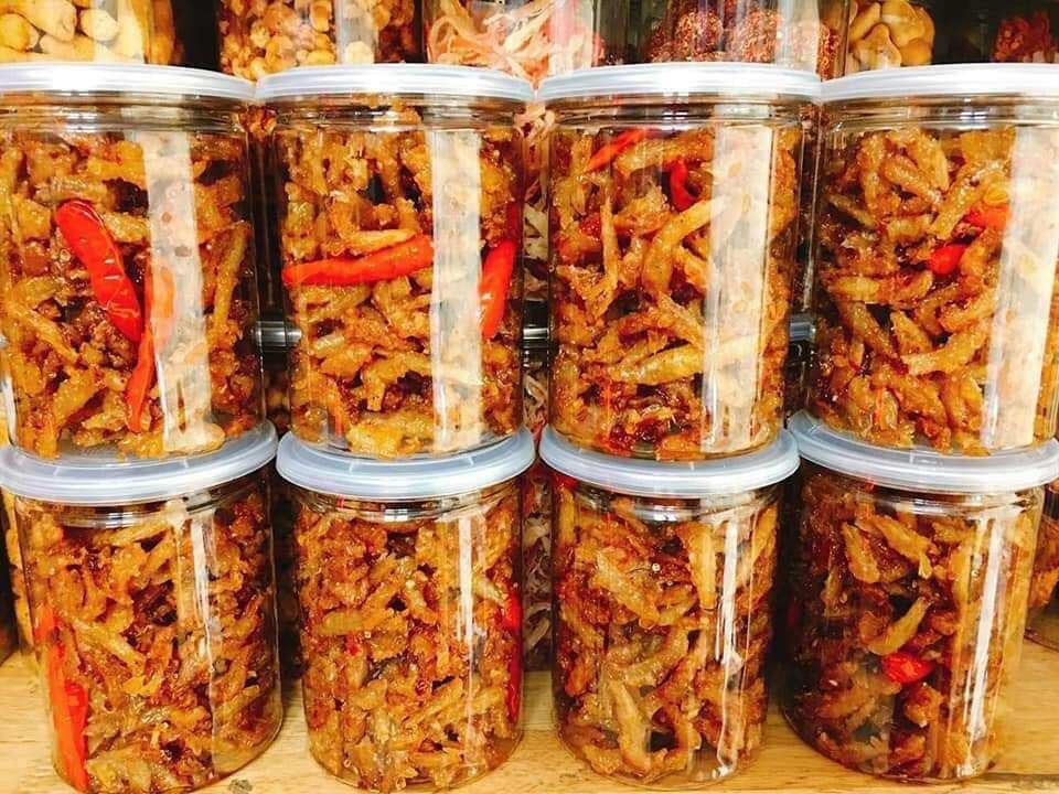 Cá cơm rim tỏi ớt - 250gr
