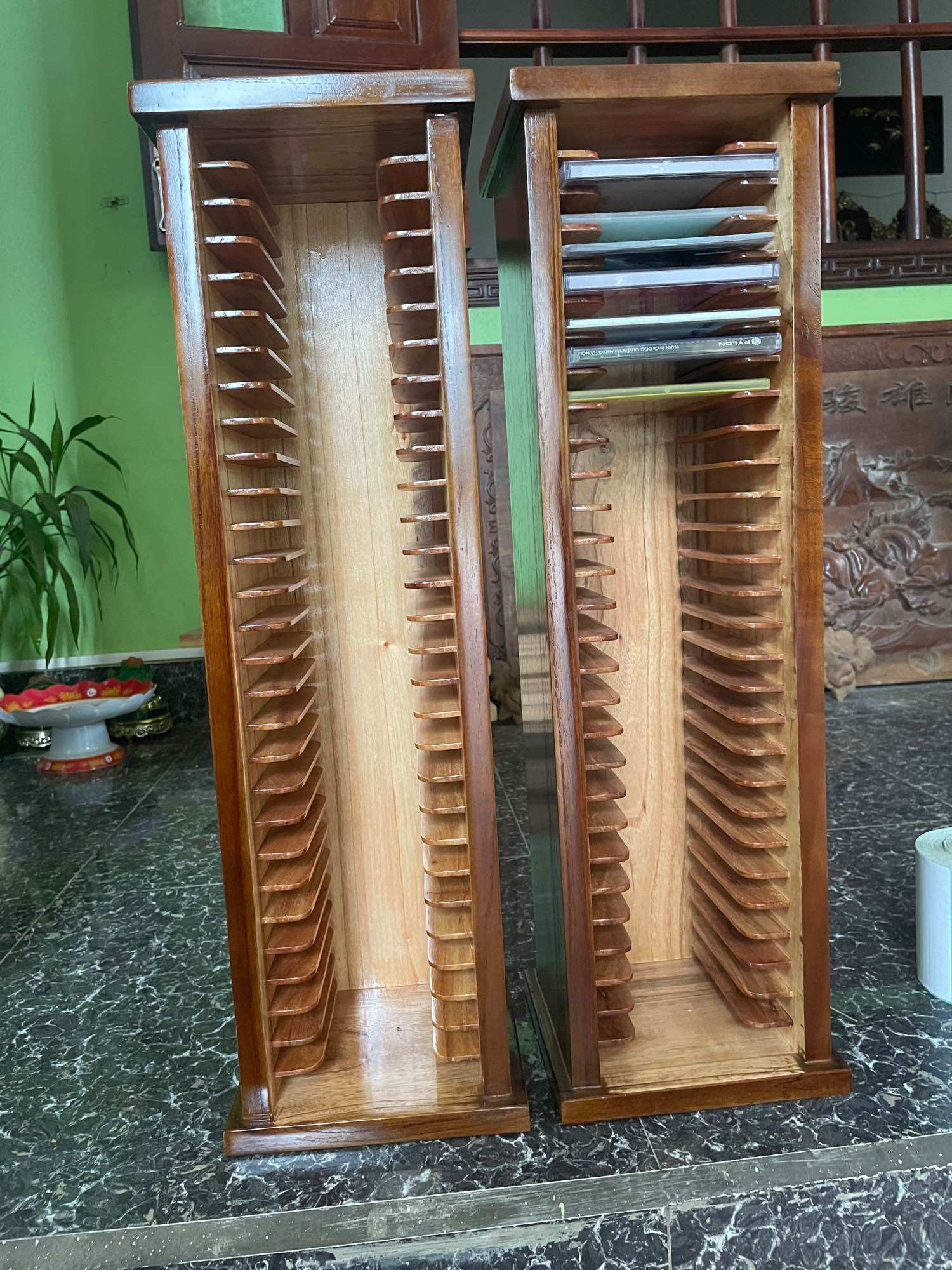 Kệ đĩa cd hình chữ nhật