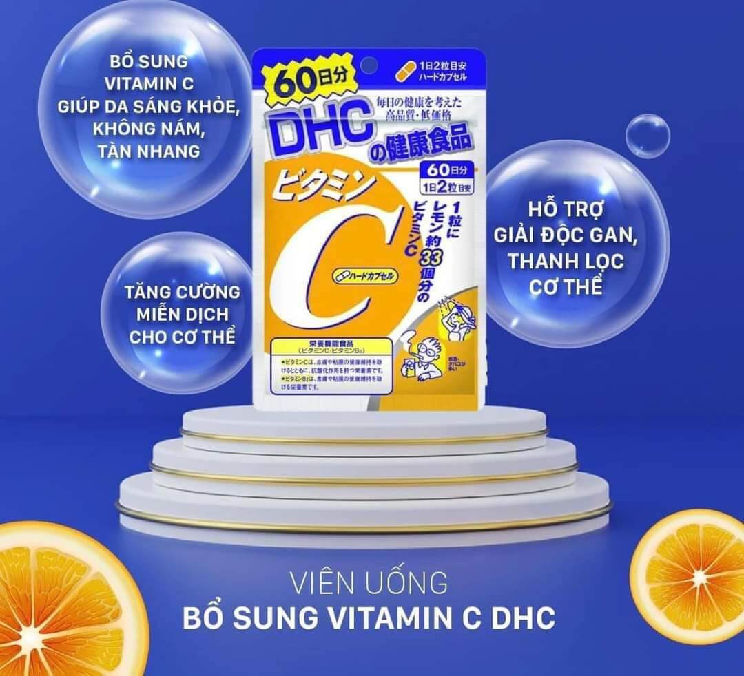 combo 2 bịch DHC VitaminC Hard Capsule