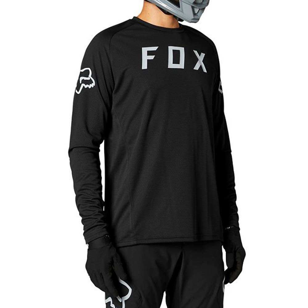 Áo fox defend ls black