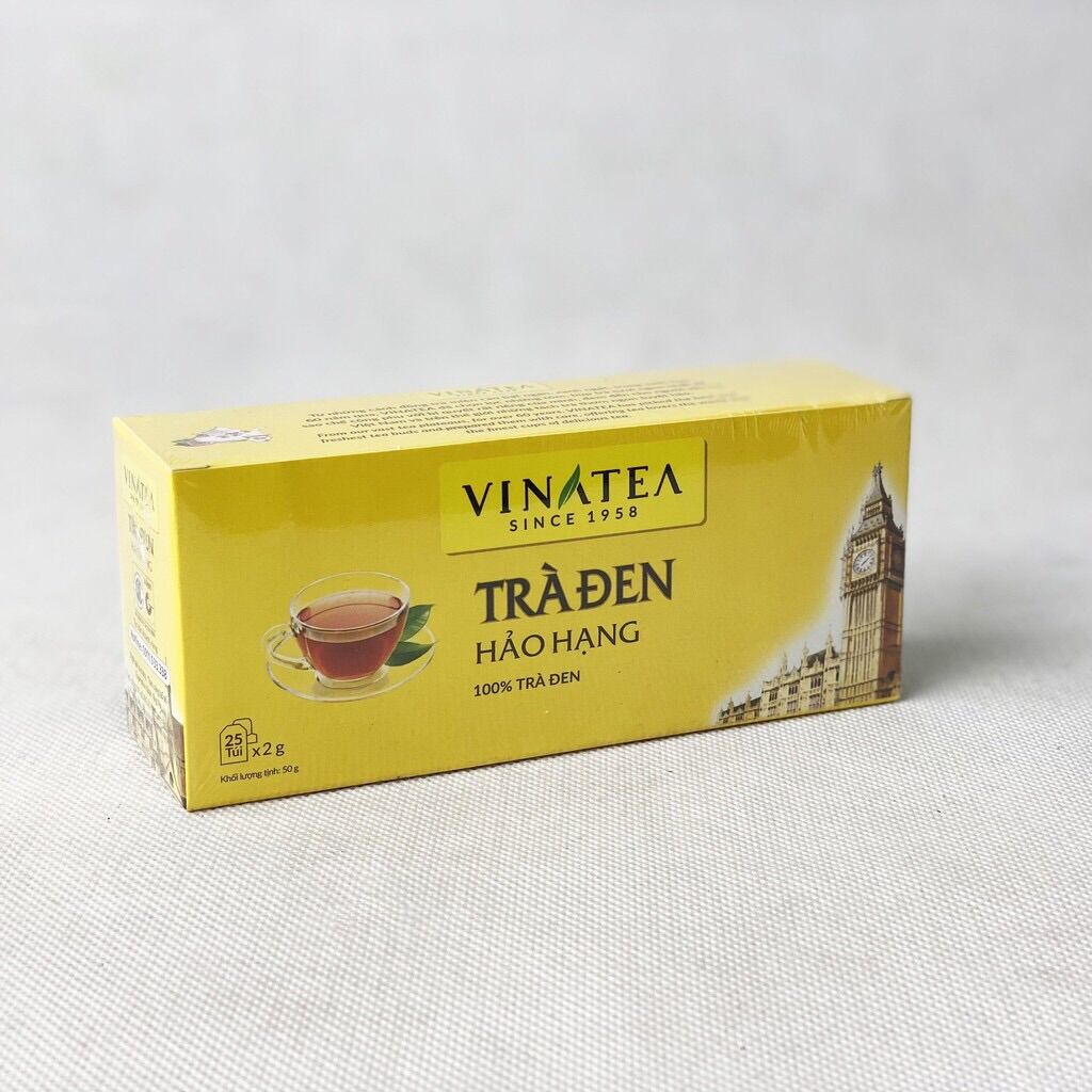 Trà đen hảo hạng Vinatea hộp 50g