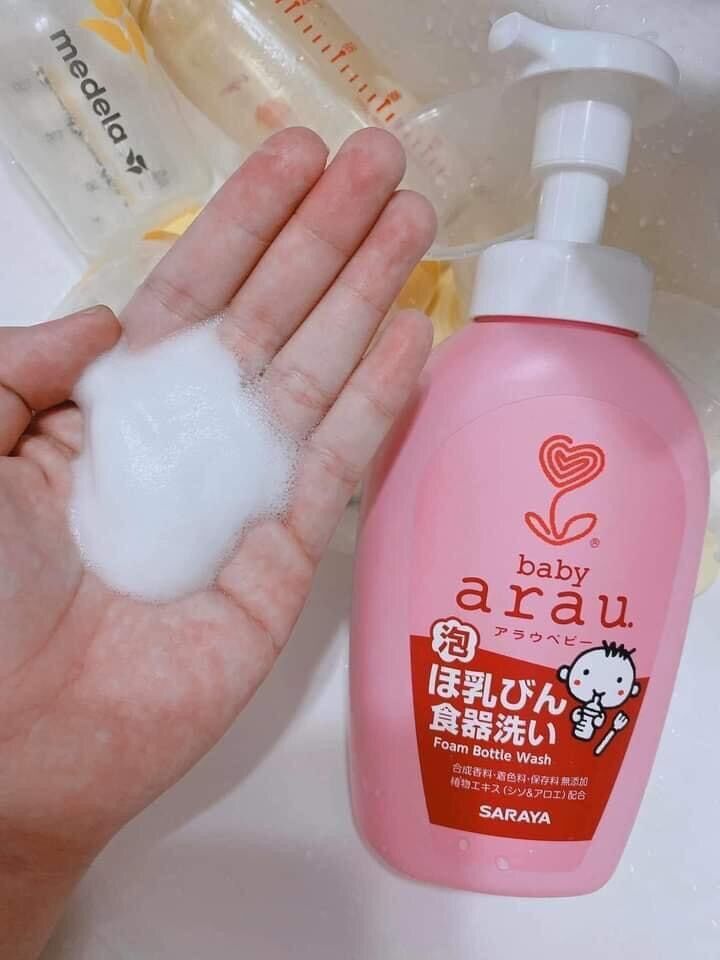 NƯỚC RỬA BÌNH SỮA ARAUBABY