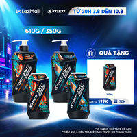 [MỚI] Tắm Gội Sạch Gàu 3in1 Xmen Everest Coffee & Aqua Sport 610G/350G - 3X Tác Động Sạch Gàu Nhờn Ngứa,Mùi Hương Nam Tính